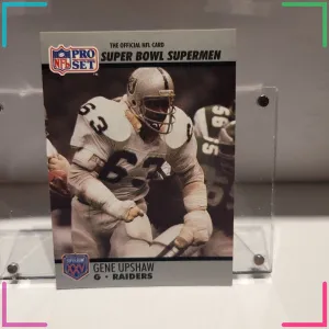 1990 Pro Set Super Bowl XXV Silver Anniversary - Gene Upshaw #69