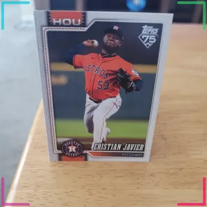 2026 Topps Series 2: Cristian Javier-Houston Astros #599