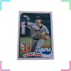2020 Topps Update #1 Prospect 1989 Draft Pick Casey Mize Tigers P18