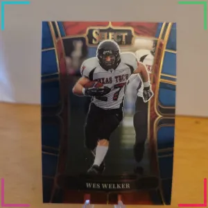 2023 Panini Select Draft Picks - Concourse Wes Welker #98 Blue