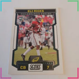 2023 Panini Score Football #390 Eli Ricks Rookie RC Philadelphia Eagles