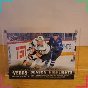 2017-18 Upper Deck Vegas Golden Knights - Season Highlights Vegas Golden Knights
