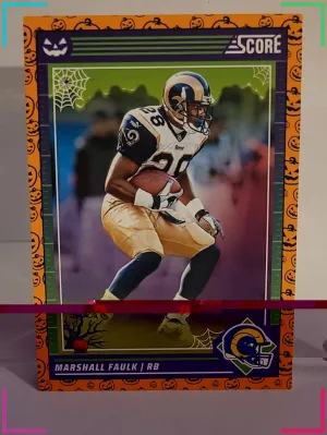 2024 Panini Score-A-Treat - Marshall Faulk #294 Pumpkins