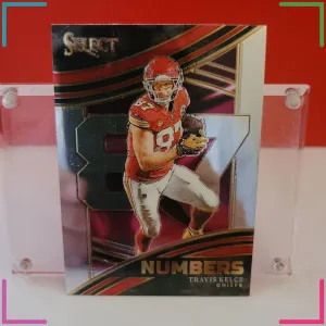2024 Panini Select Numbers Travis Kelce #NMB-TKE Numbers Insert