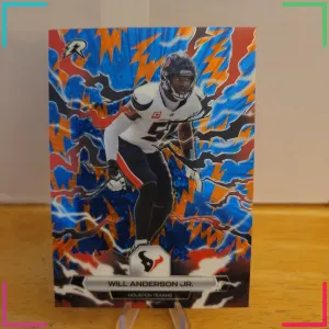 2026 Topps Resurgence Will Anderson Jr. Orange & Blue Shock #40