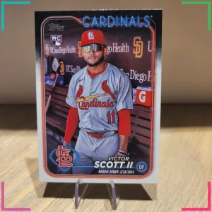 2024 Topps Update Series - Rookie Debut Victor Scott II #US77 (RC)