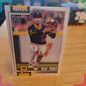 Topps 2026 Series Two Nick Yorke #457 Pittsburgh Pirates MLB Topps 75