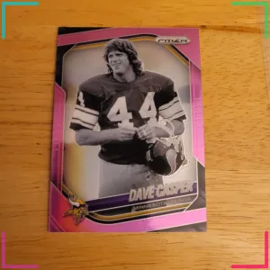 2025 Panini Prizm - Dave Casper #256 Pink Prizm
