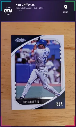 Ken Griffey Jr. - Absolute Baseball - #85 - 2021 - DCM 9 - Mint