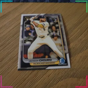 2024 Bowman Chrome Baseball Jackson Chourio Base Rookie #69
