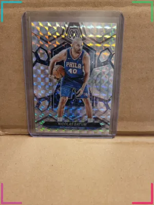 Nicolas Batum 2023-24 Panini Mosaic #197 Reactive Philadelphia 76ers
