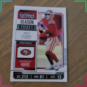 2023 Panini Contenders - Season Ticket Brock Purdy #86 San Francisco 49ers