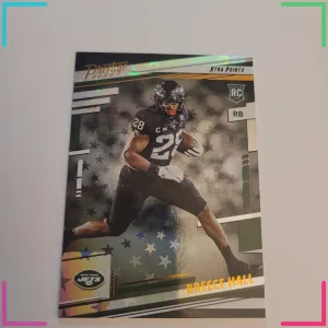 2022 Panini Prestige - Rookies Breece Hall #313 Xtra Points Astral (RC)