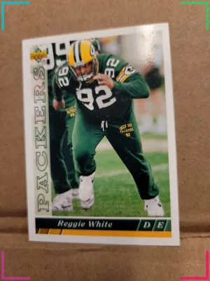 Reggie White Green Bay Packers 1993 Upper Deck Card #490