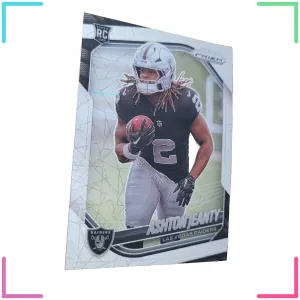 Panini 2025 Prizm Football Ashton Jeanty Rookie #315 Las Vegas Raiders