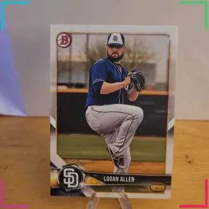 2018 Bowman Draft - Logan Allen #BD-169 (RC)