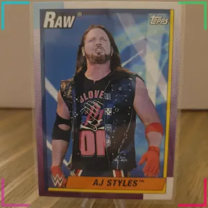 2021 Topps Heritage WWE - AJ Styles #1