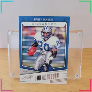 2024 Panini Prestige - For the Record Barry Sanders #FR-BS
