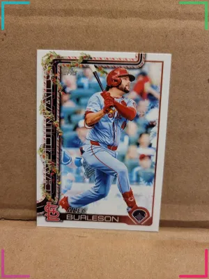 2025 Topps Holiday - Alec Burleson #H64