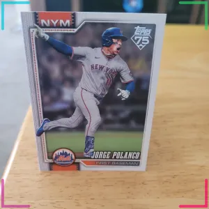 2026 Topps Series 2 Base 676 Jorge Polanco, New York Mets