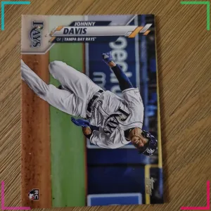 2020 Topps Update Base #U-189 Johnny Davis - Tampa Bay Rays RC