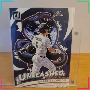 Panini 2026 Donruss Baseball Unleashed Charlie Condon #13 Colorado Rockies