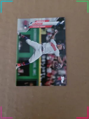 Francisco Lindor 2020 Topps Update #U-143 Cleveland Indians
