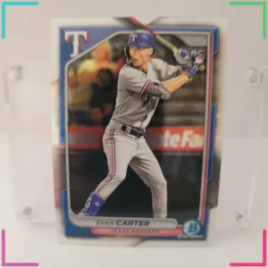 2024 Bowman Chrome #65 Evan Carter