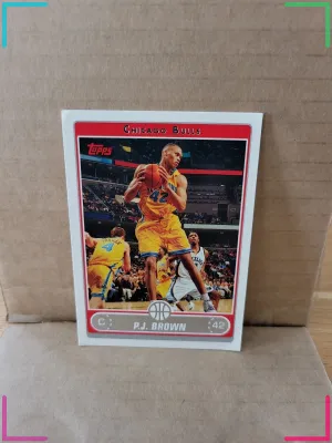 PJ Brown 2006-07 Topps - #212