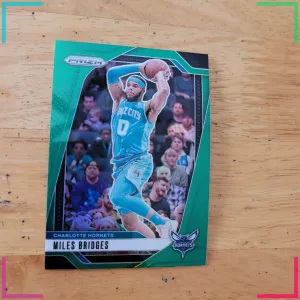 Miles Bridges Green Prizm 2024-25 Panini Prizm #43