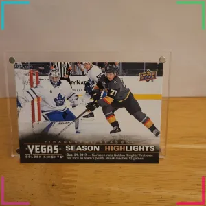 Vegas Golden Knights Base Upper Deck Vegas Golden Knights Inaugural Season 43 NM