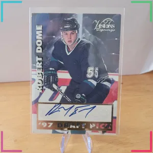 1997 Score Board Visions Signings - Signings Robert Dome (AU, RC)