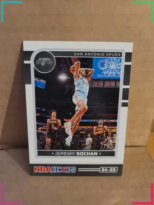 Jeremy Sochan 2024-25 Hoops Haunted Hoops BASKETBALL #98 San Antonio Spurs