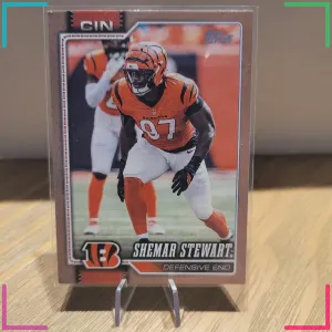 2026 Topps Flagship Shemar Stewart Rookie Gold /2026 Cincinnati Bengals #215