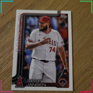 2025 Topps Series 2 #375 Kenley Jansen Los Angeles Angels