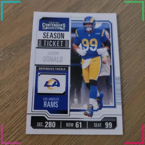 2023 Panini Contenders - Season Ticket #60 Aaron Donald