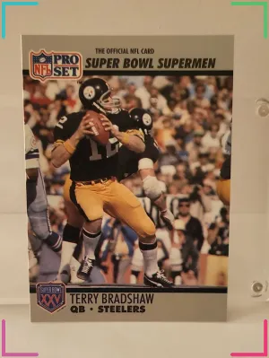 1990 Pro Set Super Bowl XXV Silver Anniversary - Terry Bradshaw #32