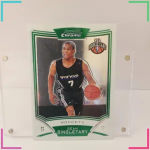2008-09 Bowman Draft Picks & Stars - Chrome Rookie Sean Singletary #142 (RC)