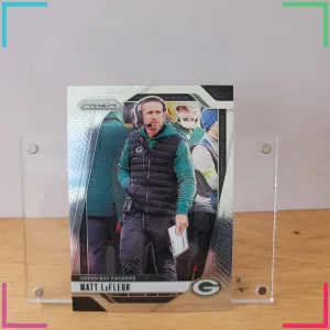 2024 Panini Prizm - Matt LaFleur #108 Silver Prizm (RC)