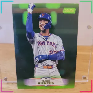 2025 Topps Stadium Club - Mark Vientos #129 Lime Green