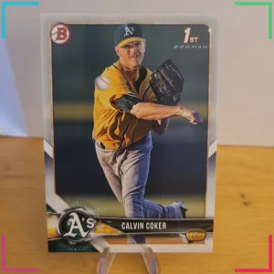 2018 Bowman Draft - Calvin Coker #BD-92 (RC)