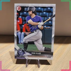 Ryan Vilade 2018 Bowman Draft Baseball - #BD-79 - Colorado Rockies