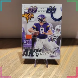 2023 Panini Prestige - Any Given Sunday Kirk Cousins #AGS-15