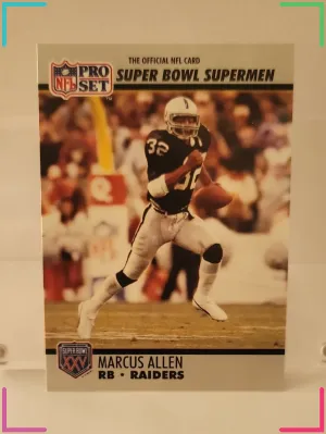 1990 Pro Set Super Bowl XXV Silver Anniversary - Marcus Allen #38