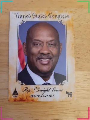 2024 Fascinating Cards 118th Congress #427 Dwight Evans -PENNSYLVANIA