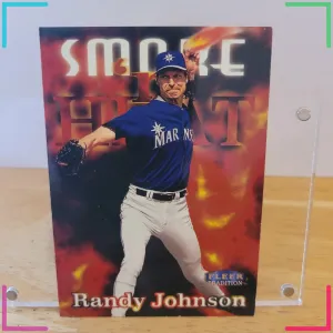1998 Fleer Tradition - Smoke 'n Heat Randy Johnson #304