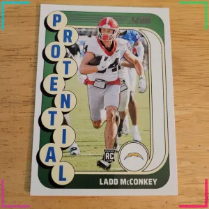 Ladd McConkey 2024 Score - Protential #1 (RC) Los Angeles Chargers