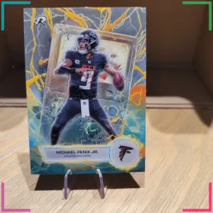 Michael Penix Jr. Topps 2025 Voltaic Insert Atlanta Falcons NFL #VT-19