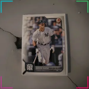 2022 Bowman Baseball Base #2 Aaron Judge - New York Yankees