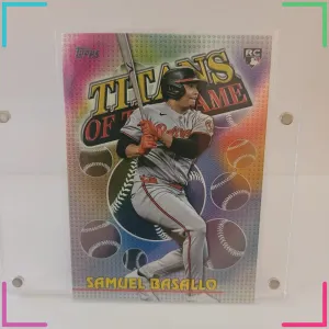 2026 Topps Series 1 - Titans of the Game Samuel Basallo #TOG-10 (RC)